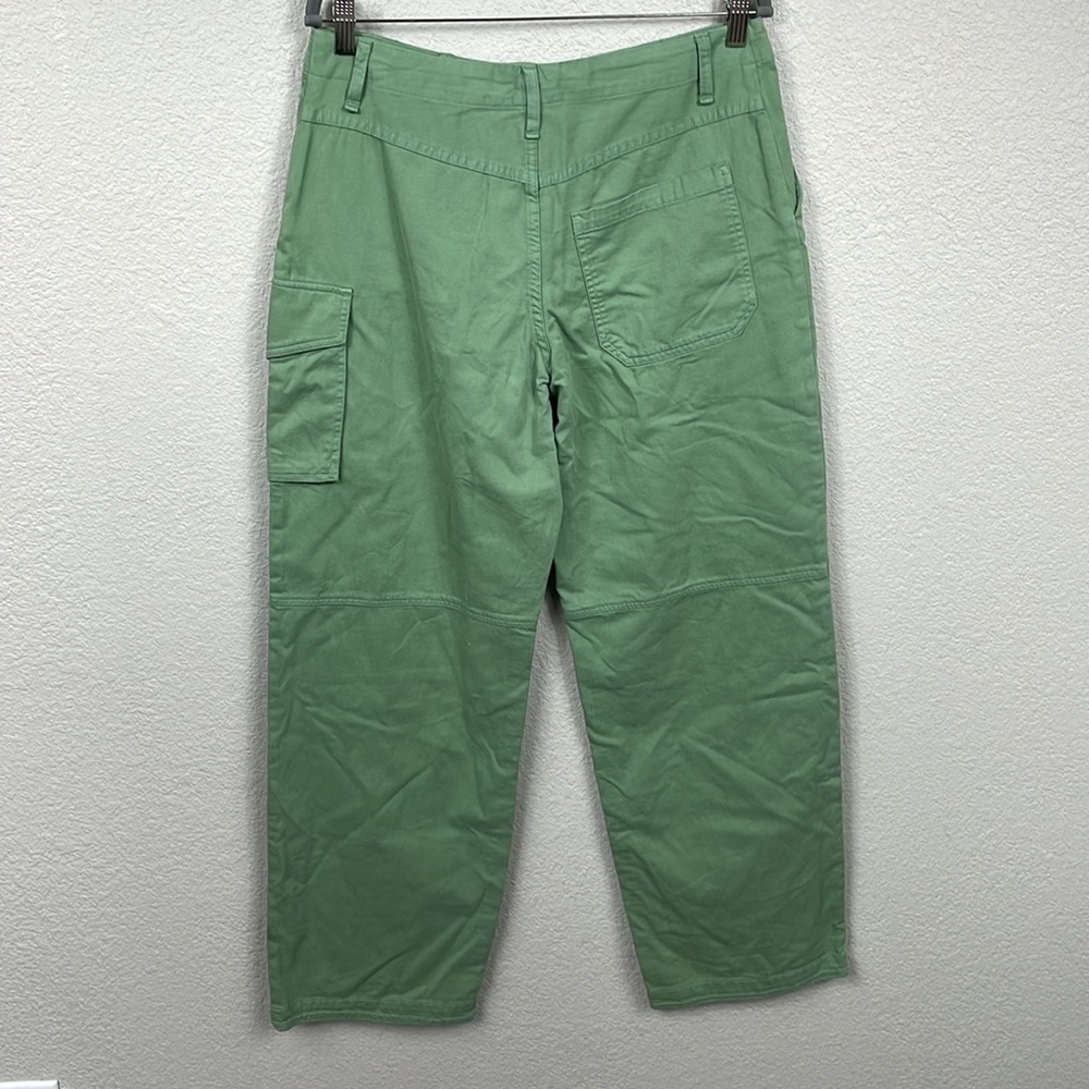 New Rag & Bone Nora Utility Cargo Pants Olive Green Gorpcore Skater Sz 28 - Picture 5 of 12